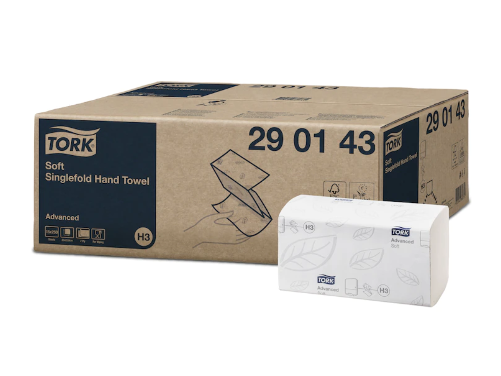 Ręcznik ZZ TORK 290143 H3 Advanced 2W 3750